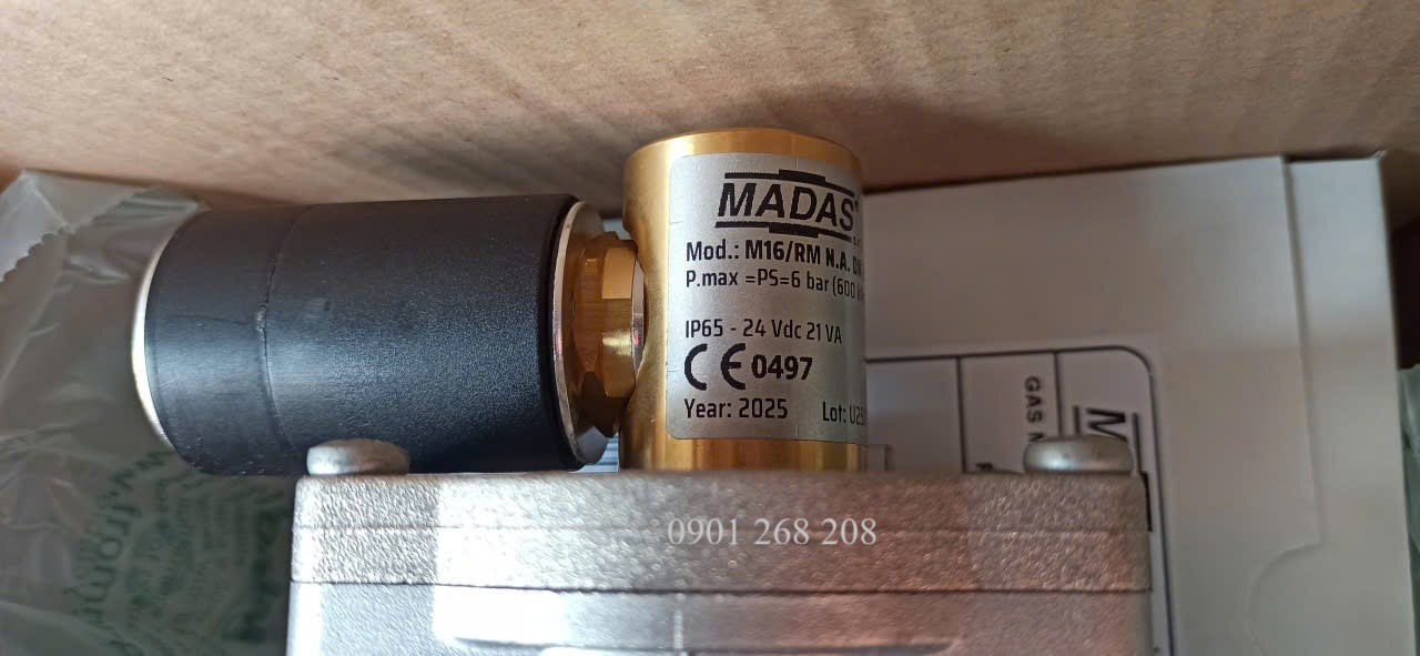 Van dien tu madas DN25 M16/RM NA DN25 code RM040000 005